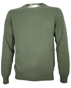 Cashmere Company Round-Neck Knitwear - Vert