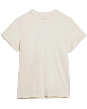 Y-3 T-Shirt Met Ronde Hals En Korte Mouwen - Wit