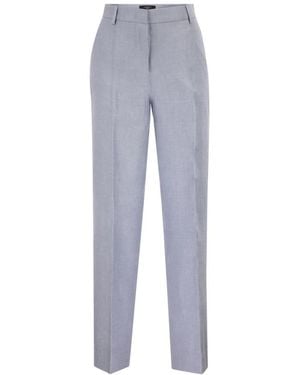 Weekend by Maxmara Broeken ,Blauw ,Straight Broeken