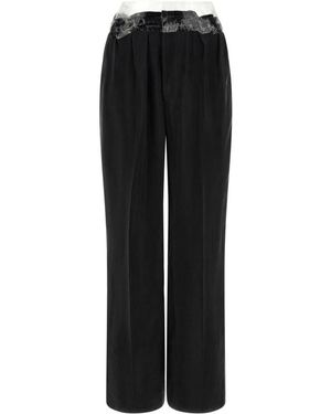 Maison Margiela Wide Trousers - Black