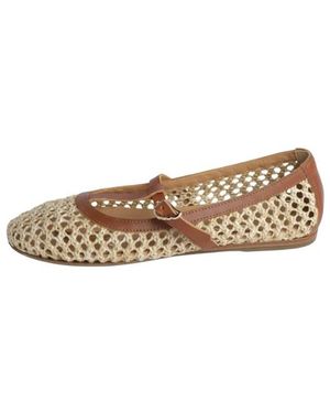 Ancient Greek Sandals Ballerinas - Metallic