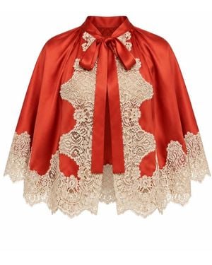 Dolce & Gabbana Capes - Rosso