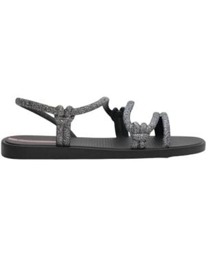 Ipanema Flat Sandals - Negro