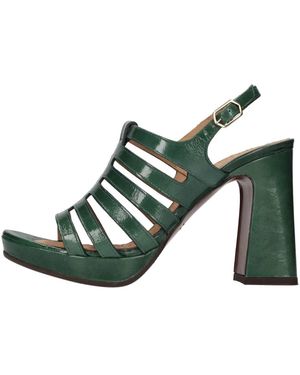 Chie Mihara High Heel Sandalen - Groen