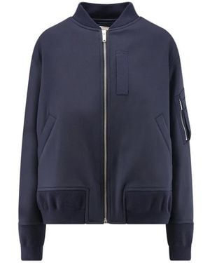 Semicouture Bomber Jackets - Blue