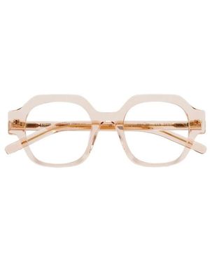 Kaleos Eyehunters Oversized Vierkante Bril - Metallic