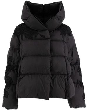 Ermanno Scervino Winter Jackets - Black