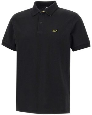 Sun 68 Polo Shirts - Black