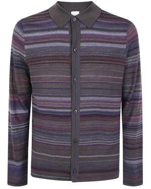 Paul Smith Cardigan Button Thru - Blau