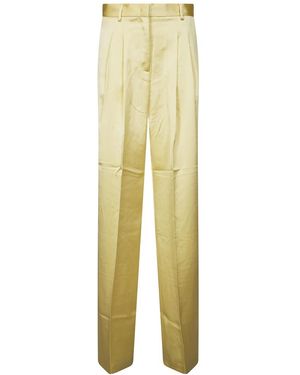 ANDAMANE Straight Trousers - Amarillo