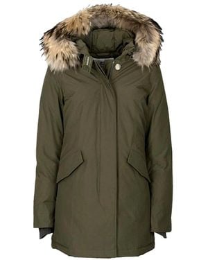 Woolrich Winter Jassen - Groen