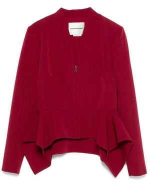 Roland Mouret Dared Jacke - Rot