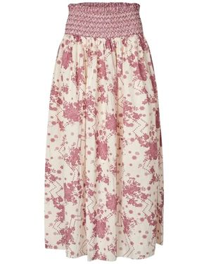 Lolly's Laundry Maxi Skirts - Roze