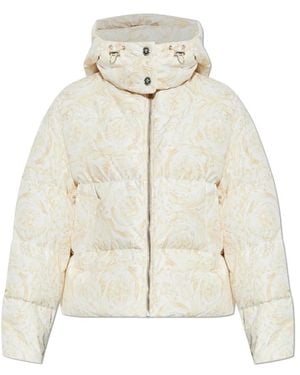Versace Down Jackets - Natural