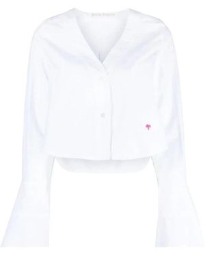 Palm Angels Shirts - White