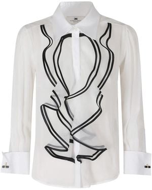 Elisabetta Franchi Blouses - Gris