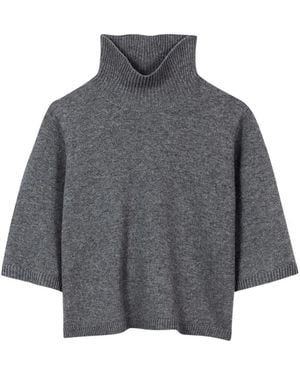 Luisa Cerano Rollkragenpullover - Grau