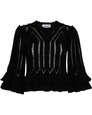 Isabel Marant Round-Neck Knitwear - Negro