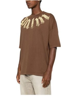 Palm Angels T-Shirts - Marron