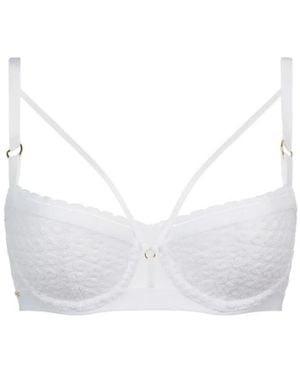Chantelle Monogram Half-Cup Balcony Bh - Weiß