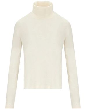 Max Mara Truien & Vesten ,Wol Adria Turtleneck - Wit