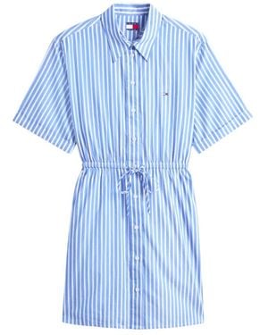 Tommy Hilfiger Shirt Dresses - Blue
