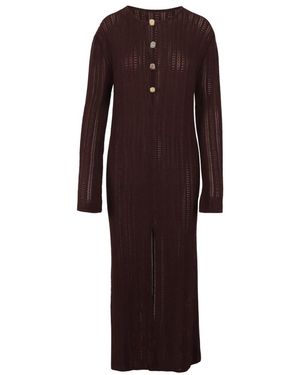 Baobab Collection Knitted Dresses - Brown