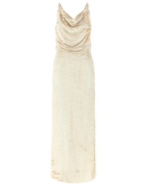 Coperni Mouwloze Lange Jurk - Wit