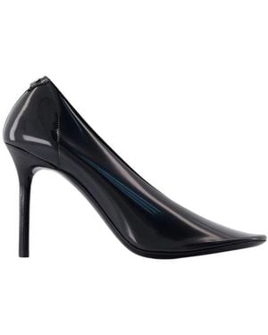 Courreges Nude Stilettos Court Shoes - Blue