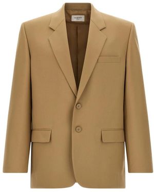 Saint Laurent Blazers - Natural