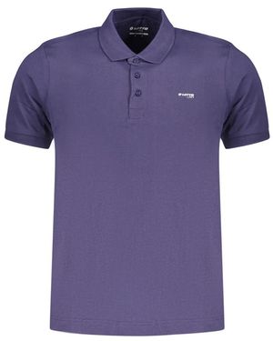 Lotto Leggenda Kurzarm-Poloshirt - Lila