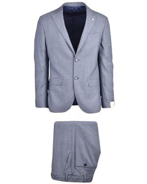 L.B.M. 1911 Single Breasted Suits - Azul
