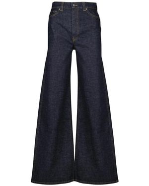 KHAITE Wide Jeans - Blue