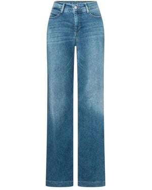 M·a·c Straight Jeans - Azul
