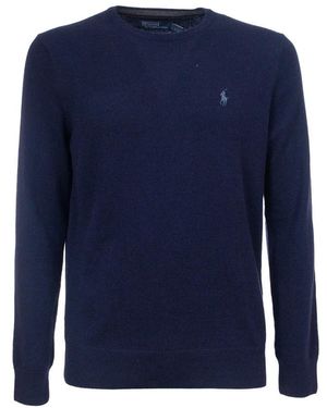 Polo Ralph Lauren Round-Neck Strickwaren - Blau