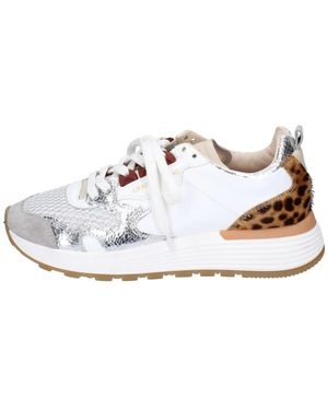 Moma Leren Sneakers - Wit
