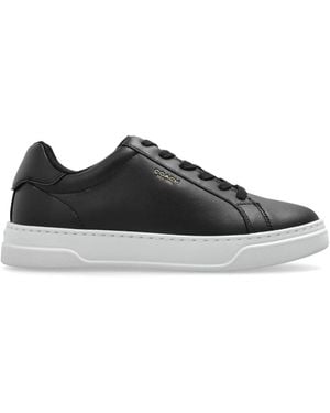 COACH High Line Sneakers Shoes 10 D - Black