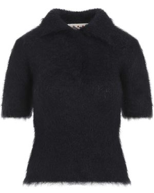 Marni Polo Shirts - Black