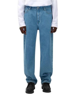 Arte' Straight Jeans - Blue