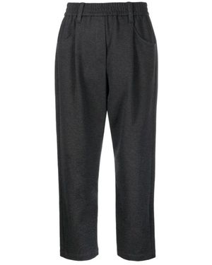 Brunello Cucinelli Straight Trousers - Gris