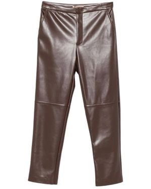 Twinset Cropped Trousers - Brown
