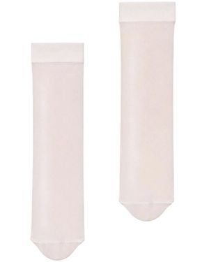 Wolford Ondergoed ,Wit ,Wol Individuele 10 Sokken