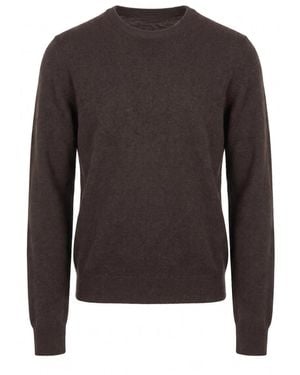 Fedeli Round-Neck Knitwear - Marrón