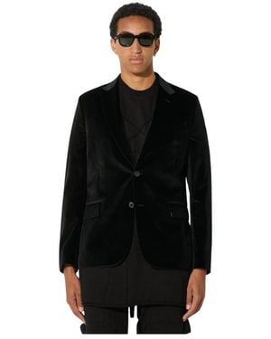 Paul Smith Velours Sakko - Schwarz
