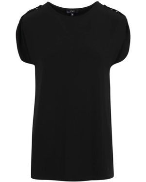 Fay T-Shirts - Negro