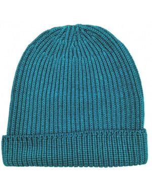 FILIPPO DE LAURENTIIS Beanies - Blue