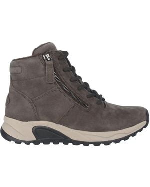 Gabor Lace-Up Boots - Gris