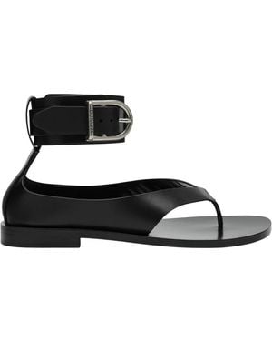 DURAZZI MILANO Flat Sandals - Black