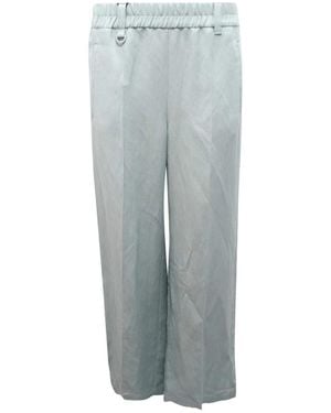 Marella Wide Trousers - Grey