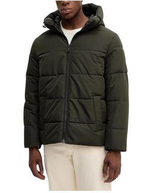 Michael Kors Hooded Puffer Winterjacke - Schwarz